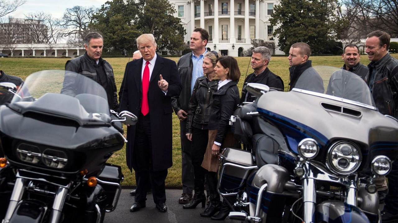 Harley Davidson Trump