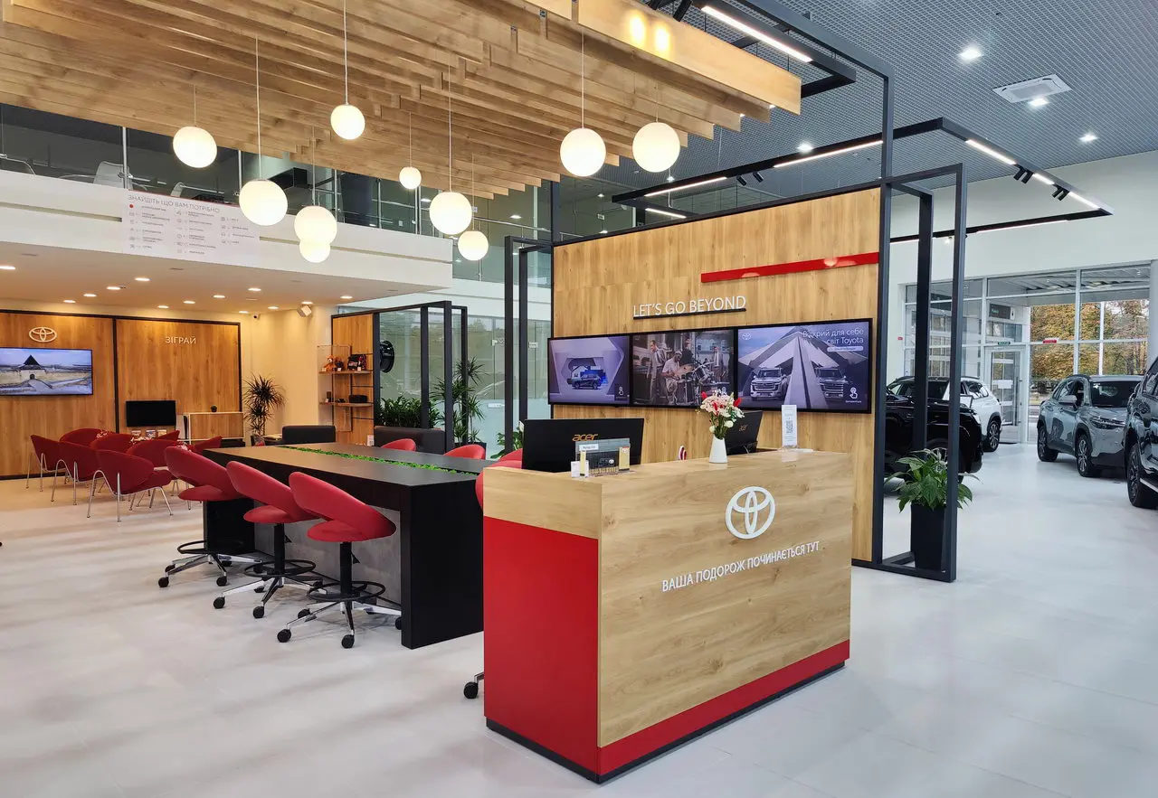 Toyota відкриває перший дилерський центр у Черкасах