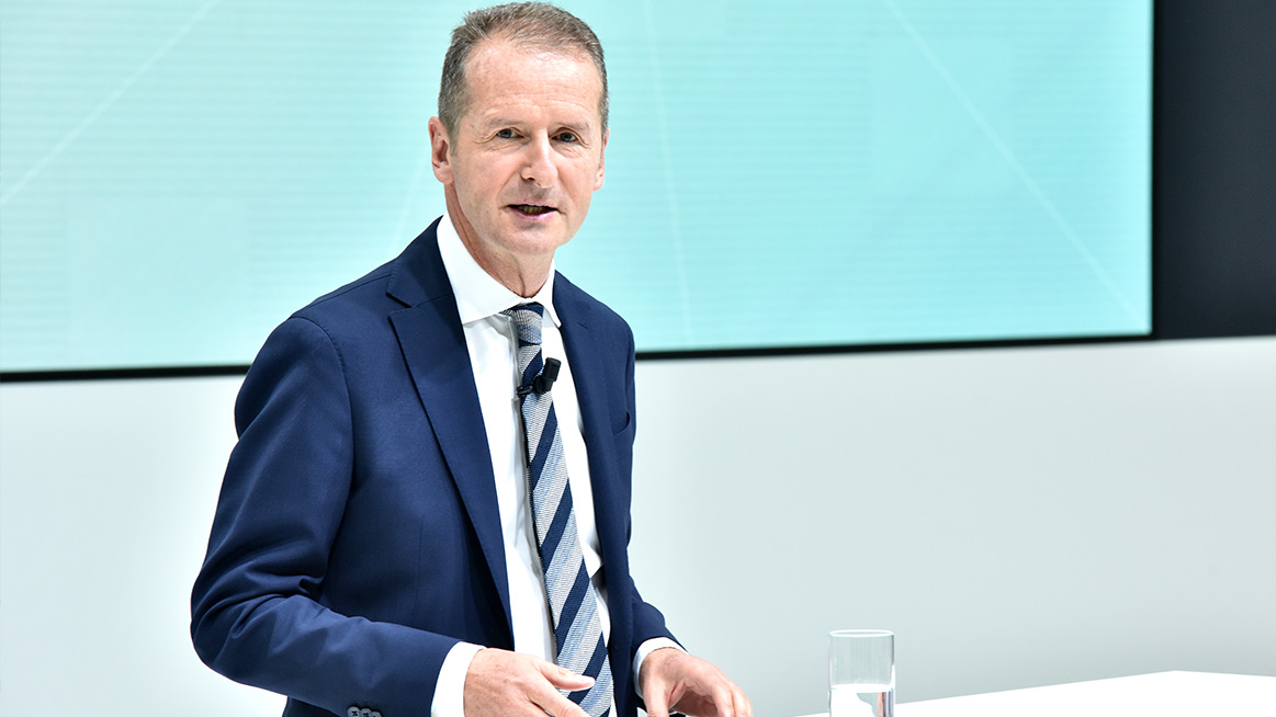 Volkswagen CEO Herbert Diess