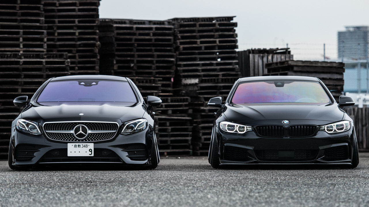mercedes and bmw