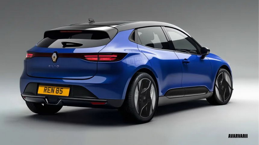 New Renault Clio render