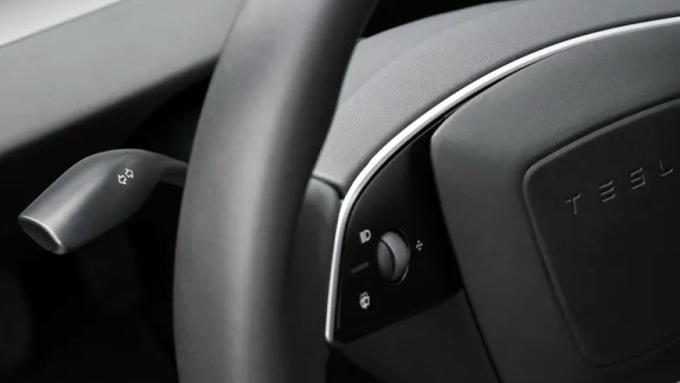 Tesla turn signal