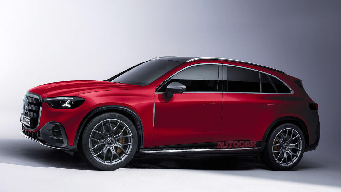 New electric Mercedes-Benz GLC SUV