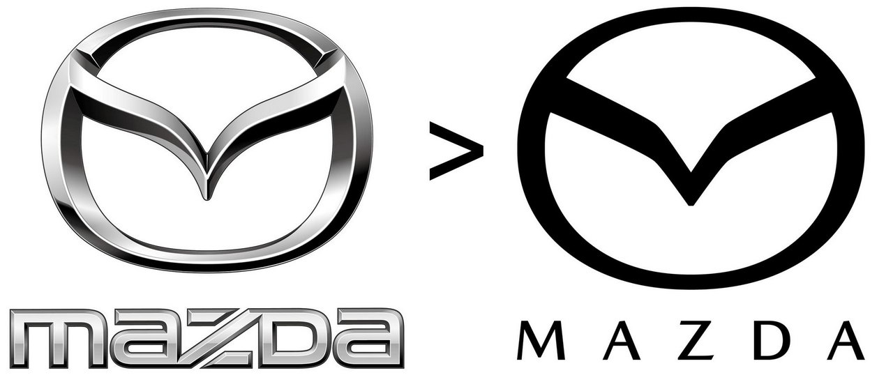 New logo Mazda