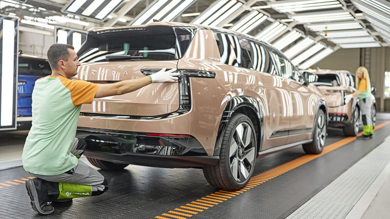 Skoda Peaq production