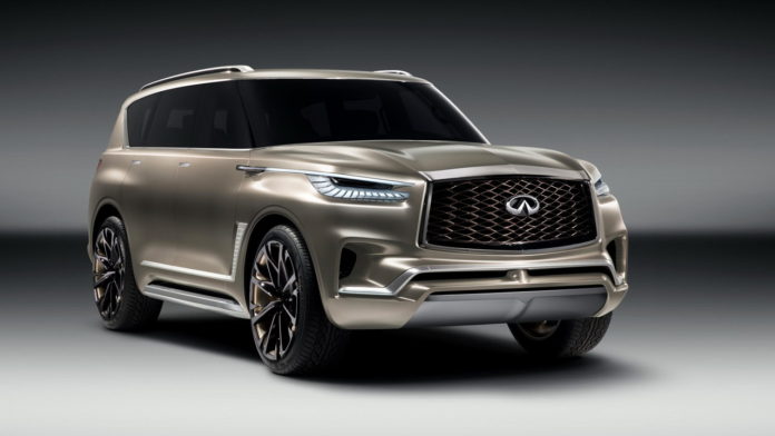 Infiniti qx80 габариты