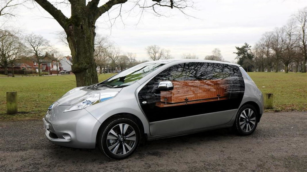 Nissan Leaf funeral