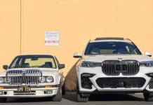 BMW nozdri