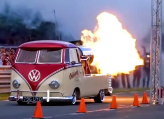 VW Van rocket