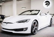 Tesla Model S cabrio