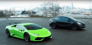 Tesla vs Lambo