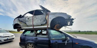 Ford Focus with Peugeot 206 CC