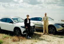 Зажигательная пара: в Украине представлены новейшие электрокроссоверы Mercedes-Benz Mercedes-Benz EQ