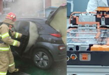 chevrolet bolt ev fire