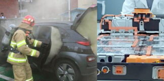 chevrolet bolt ev fire