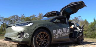 TEsla-Model-X-machine