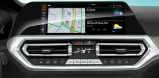 Touchscreen display BMW 3-Series