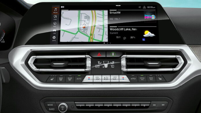 Touchscreen display BMW 3-Series