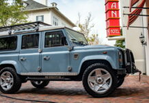 Land Rover Defender Tesla