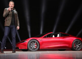 Tesla Roadster elon-musk