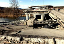 Irpin bridge