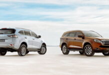 Isuzu – рамний позашляховик Mu-X