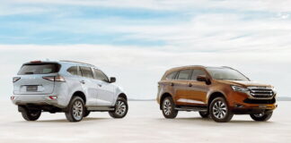 Isuzu – рамний позашляховик Mu-X