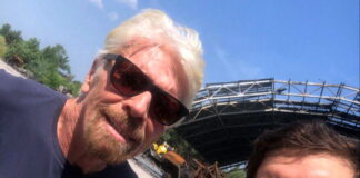 Річард Бренсон у Гостомелі