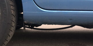 Трос ручного гальма