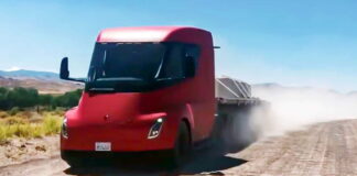 Випробування Tesla Semi