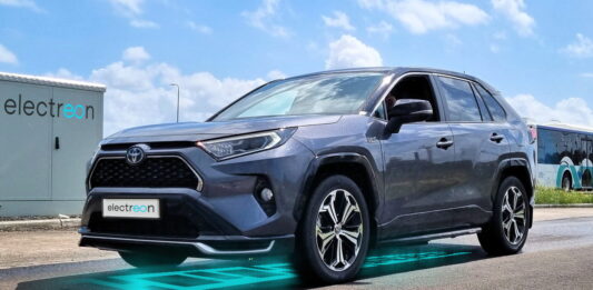 Electreon Toyota RAV4