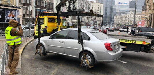 тимчасове затримання транспортного засобу