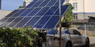 Charge station Tesla