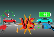 gas cars vs BEVs