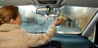 water-in-car