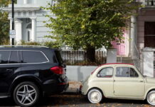 SUV parking