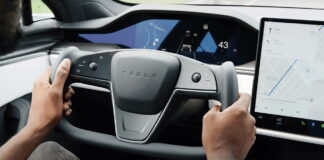 Tesla steering