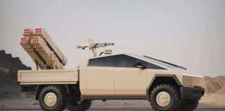 Military Tesla Cybertruck