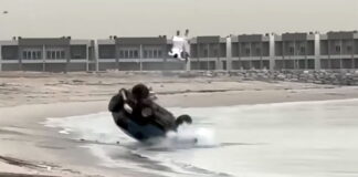 Toyota FJ Cruiser crash