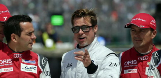 Brad Pitt F1