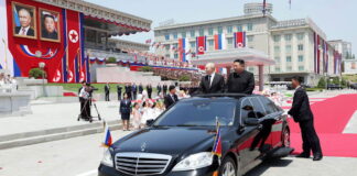 kim putin mercedes