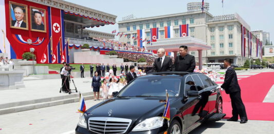 kim putin mercedes