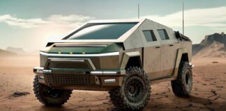 Military Tesla Cybertruck