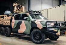 Toyota Hilux 6×6 Military Truck