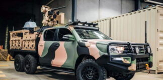 Toyota Hilux 6×6 Military Truck