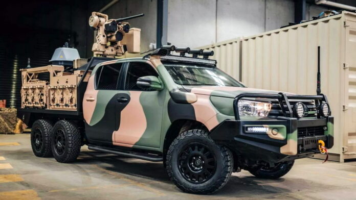 Toyota Hilux 6×6 Military Truck