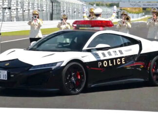 Honda Acura NSX police car