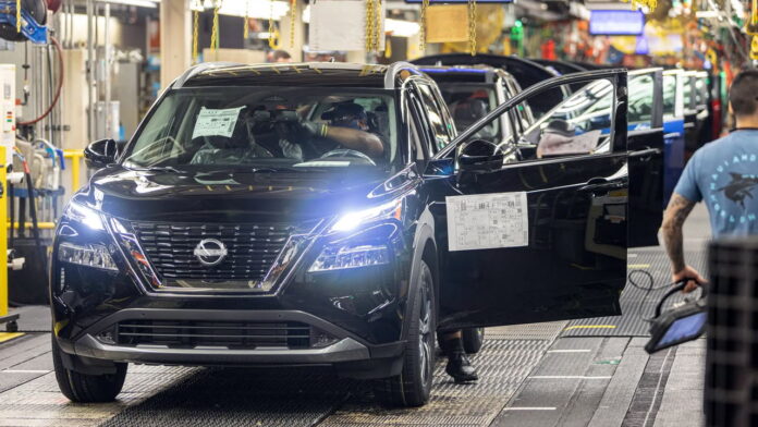 Nissan Rogue production USA