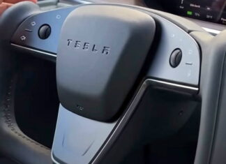 Tesla turn signal