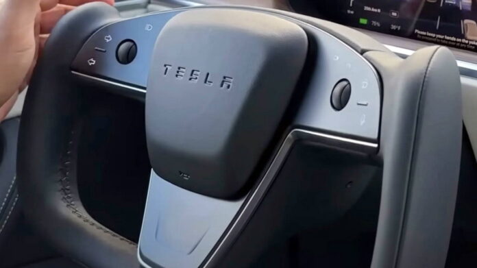 Tesla turn signal